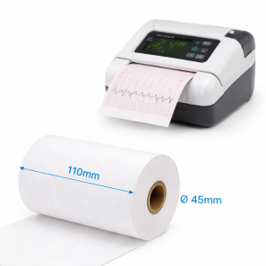 Giấy in nhiệt K110 dùng cho điện tim đồ trong y tế